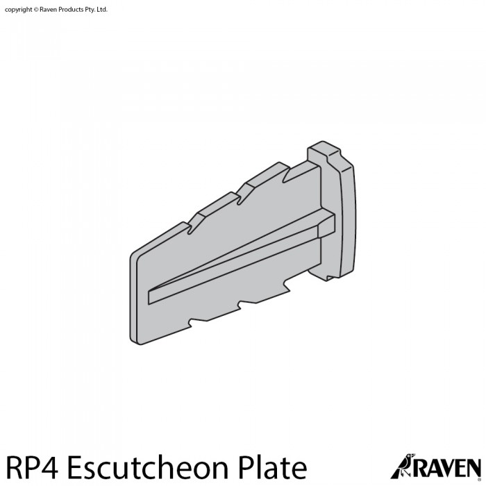 RP4 Escutcheon Plate 